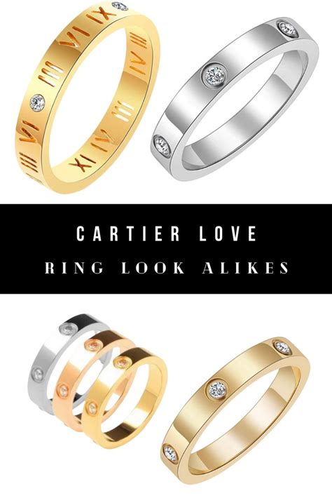 cartier love ring look alike